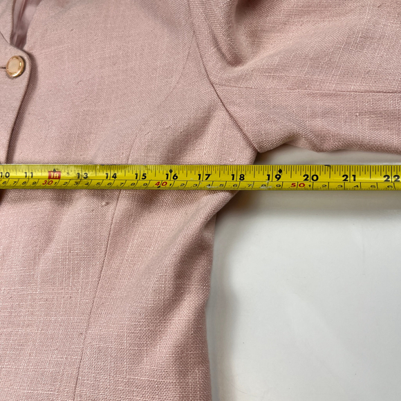 Rafael Women Blazer Pink Size 10 - Picture 5 of 8